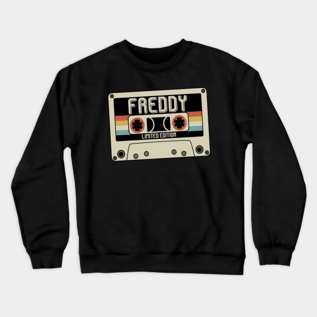 Freddy - Limited Edition - Vintage Style Crewneck Sweatshirt by Debbie Art